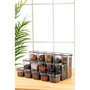 Hermia Set de 15 cajas de almacenaje, Antracita